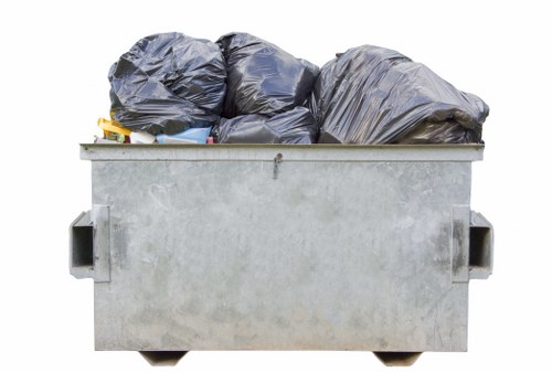 Recycling and sustainable waste management with skips in Dalston