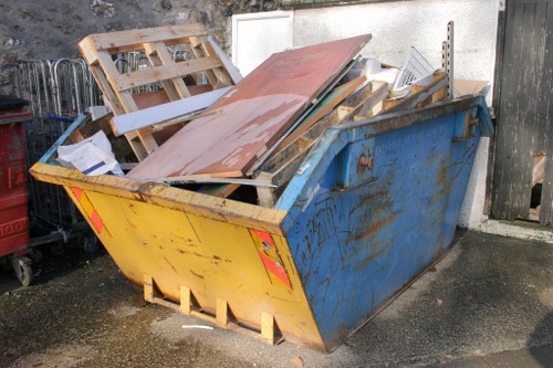Professional rubbish removal team in Dalston