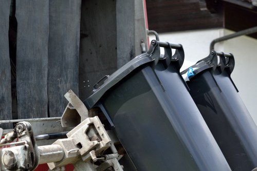 Modern waste management technology for construction