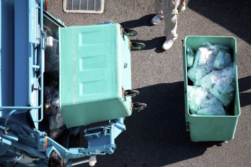 Person using a screen reader and keyboard to book a skip, demonstrating screen-reader support for Dalston skip hire.